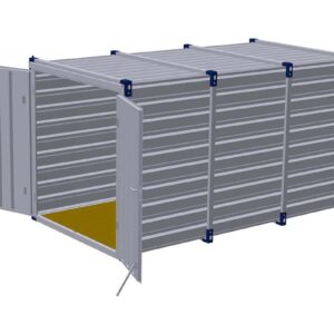demontabele containers zeecontainer opslagcontainer materiaal container snelbouw container