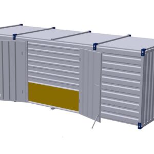 demontabele containers zeecontainer opslagcontainer materiaal container snelbouw container