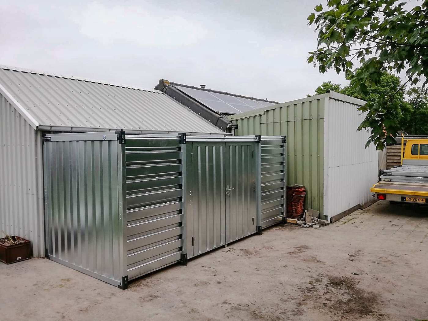 Demontabele containers, zeecontainers, opslagcontainers