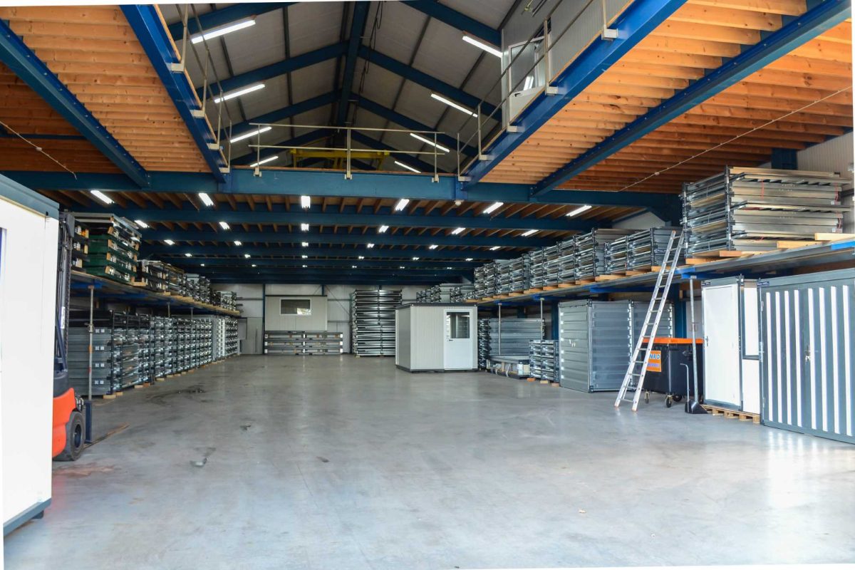 Voorraad snelbouwcontainers Koudum